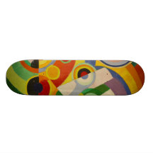 Rythme Joie de vivre par Robert Delaunay 1930 Skateboard
