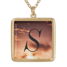 S  Momogram Necklace