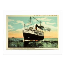 S.S. Itinéraire de Mettre-Dans-Baie de l'Alabama,  Cartes Postales
