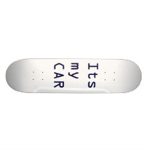 Sa ma VOITURE Planches À Roulettes Customisées