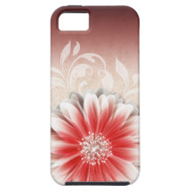 Sable pipe% rouge du rouleau 1 % de marguerite de  coques Case-Mate iPhone 5