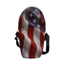 Sac à dos de drapeau américain besaces