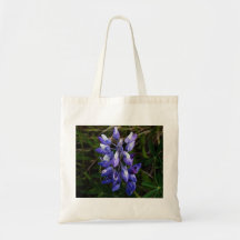 Sac à provisions arctique de fleur sauvage de l'Al