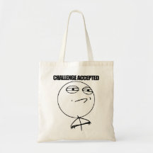 Sac admis par défi