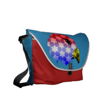 Sac américain de Rickshaw d'Eagle chauve Besaces