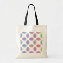 Sac avec la conception multicolore