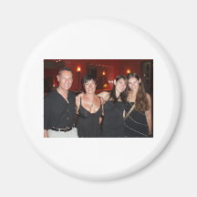 Sac avec la photo magnets pour réfrigérateur