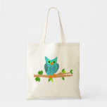Sac bleu de hibou