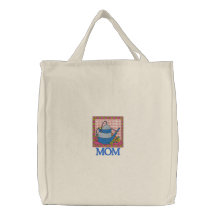 Sac brodé de boîte d'arrosage de mères