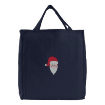Sac brodé de Père Noël
