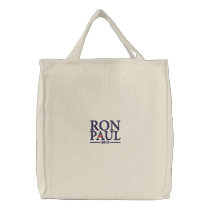 Sac brodé de Ron Paul 2012 sacs brodés