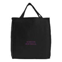 Sac brodé par base-ball de Norton