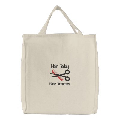 Sac brodé par esthéticien Sac brodé par esthéticien