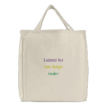 Sac brodé par rouler de temps de fève de les de La