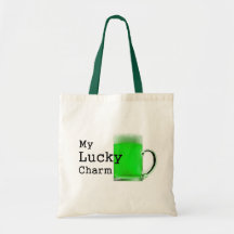 Sac chanceux de toile de charme de bière