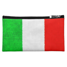 Sac d'accessoire de DRAPEAU de l'ITALIE Pochettes Make-up