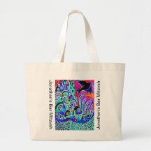 Sac d'Actuel-Support de Mitzvah de barre : Bois d'
