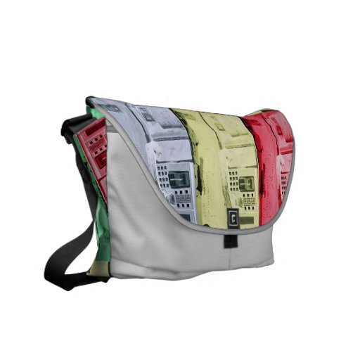 sac d'art de bruit de téléphone payant de rue besace