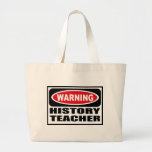 Sac d'avertissement de PROFESSEUR d'HISTOIRE