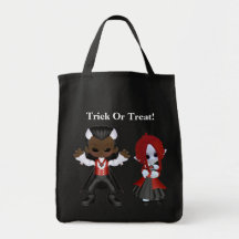 Sac de des bonbons ou un sort