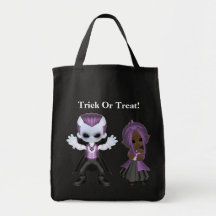 Sac de des bonbons ou un sort
