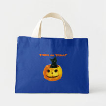 Sac de des bonbons ou un sort de citrouille de Hal
