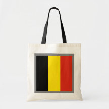 Sac de drapeau de la Belgique