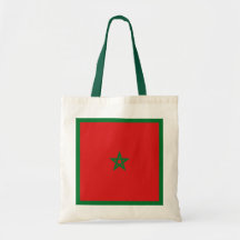 Sac de drapeau du Maroc
