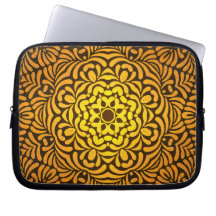 Sac de l'électronique de mandala de dentelle de so housse ordinateur