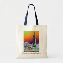 Sac de Londres R-U d'amour de Big Ben Westminster 