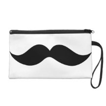 Sac de moustache sac à main avec dragonne
