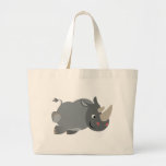 Sac de remplissage de rhinocéros de bande dessinée sacs
