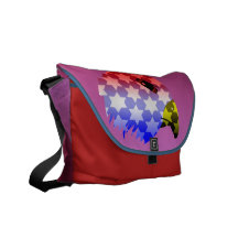 Sac de Rickshaw d'Eagle d'Américain Sacoche