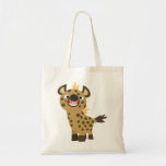 Sac de sourire mignon d'hyène de bande dessinée sacs