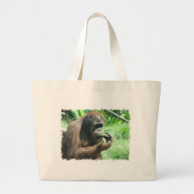 Sac de toile de singe d'orang-outan