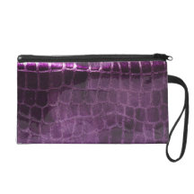 Sac d'embrayage matallic pourpre de wrislet de ser sac à main avec dragonne