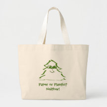 Sac d'épicerie verte