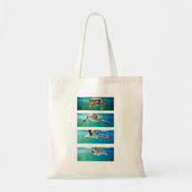 Sac d'étude de tortue de mer d'imbécile
