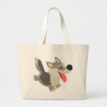 Sac espiègle mignon de loup de bande dessinée sacs
