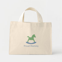 Sac fier de toile de maman de cheval de basculage 