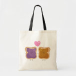 Sac fourre-tout à amour de beurre et de gelée d'ar