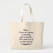Sac fourre-tout à artiste