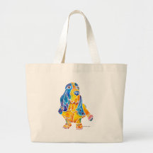 Sac fourre-tout à Basset Hound
