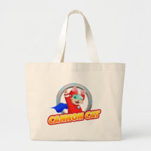 Sac fourre-tout à chat de canon !
