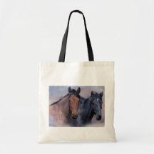 Sac fourre-tout à chevaux sauvages