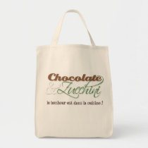 Sac fourre-tout à chocolat et à courgette sacs