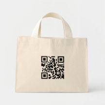 Sac fourre-tout à code de QR