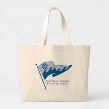 Sac fourre-tout à croisière - burgee de ondulation