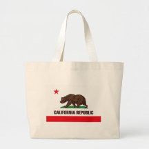 Sac fourre-tout à drapeau de la Californie