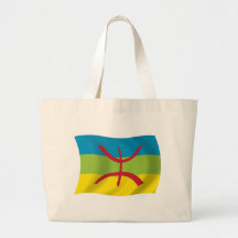 Sac fourre-tout à drapeau de personnes de Berber